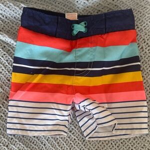 Cat & Jack Multicolor Striped Kids Shorts